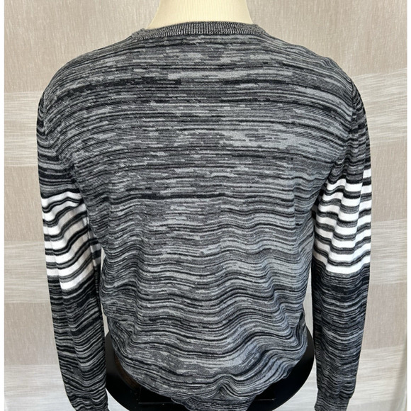 Las Vegas Raiders Men's Sz Large Retro Knit Long Sleeve NFL Apparel Sweater L - Picture 3 of 10